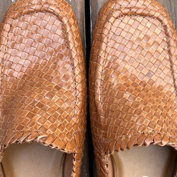 Antonio Melani Tan Woven Mules - Picture 2 of 8